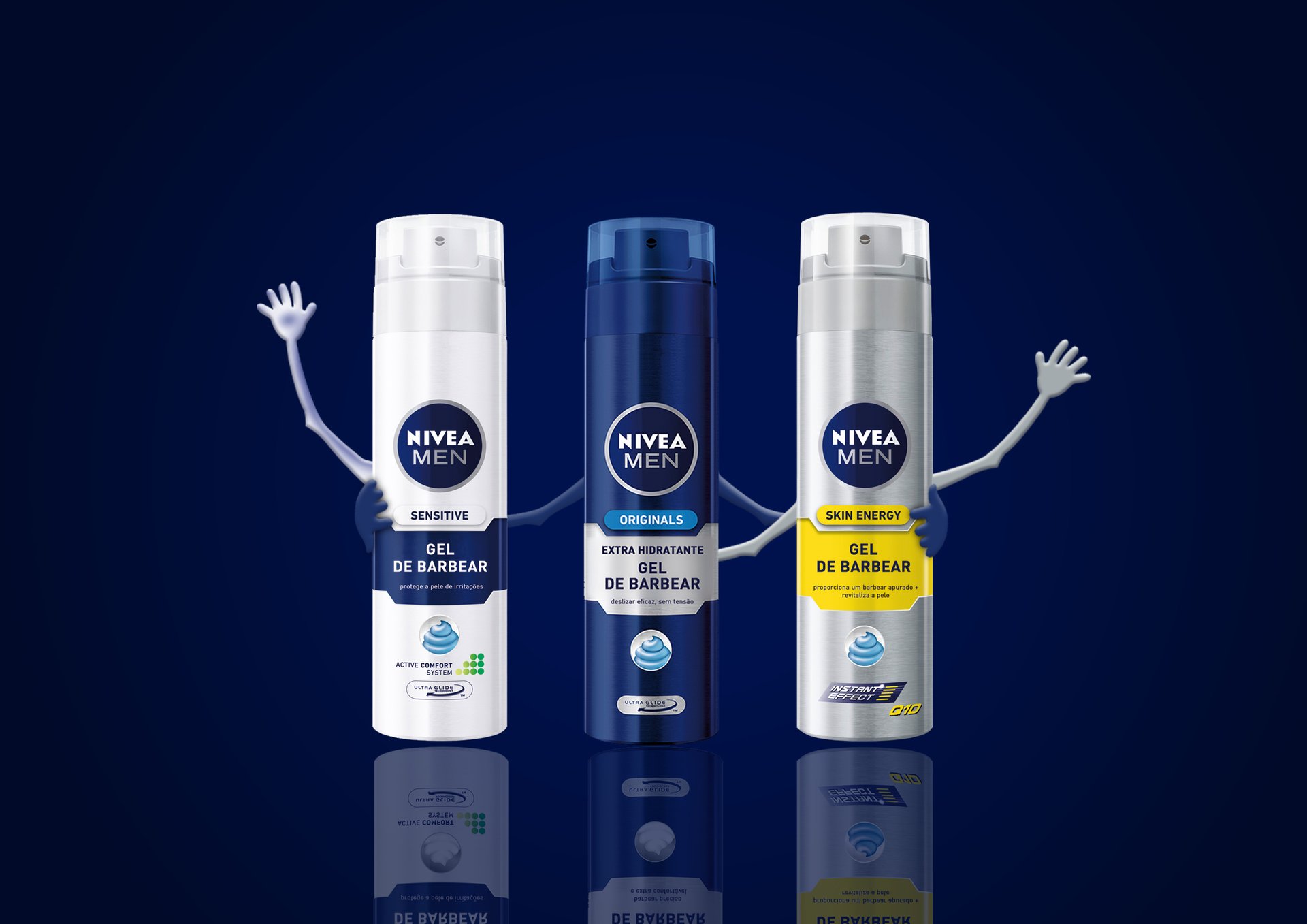 NIVEA MEN Art Direction & Posting Plan