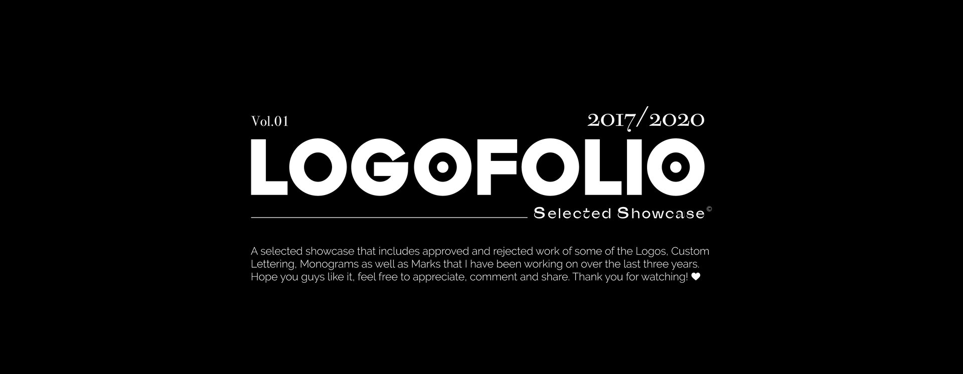 Logofolio 2017-20