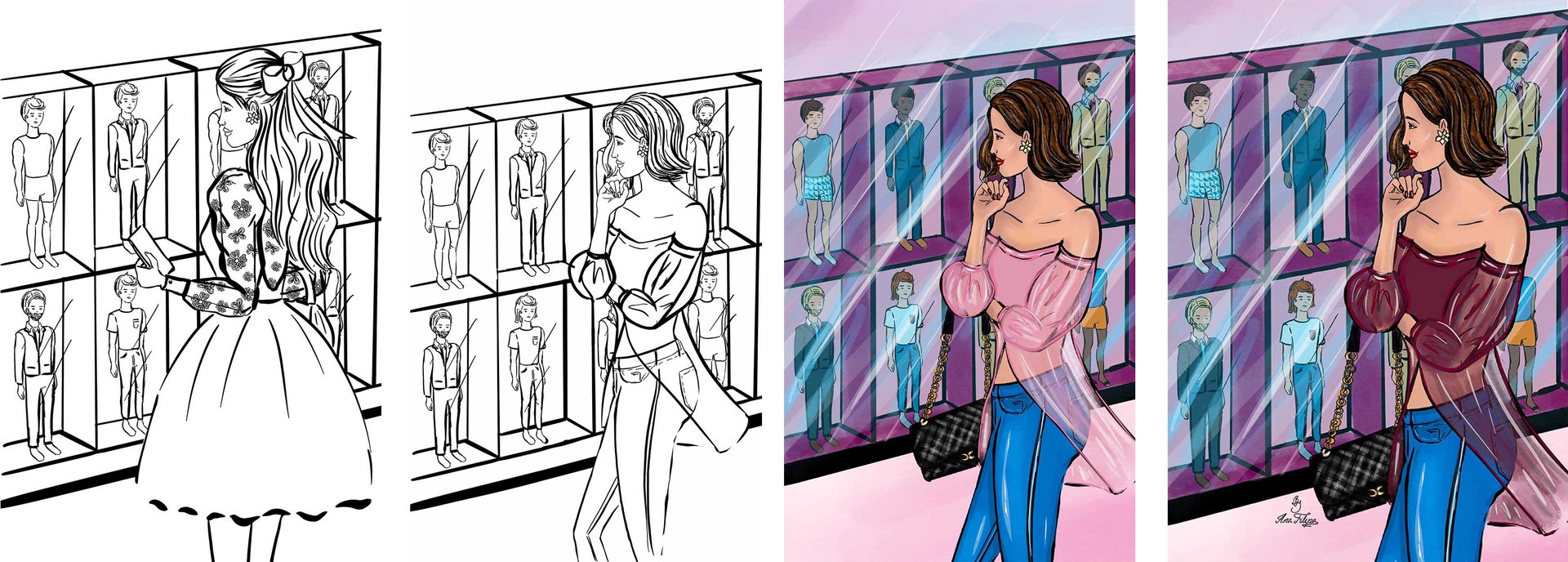 Illustration for book cover | Ilustração para capa