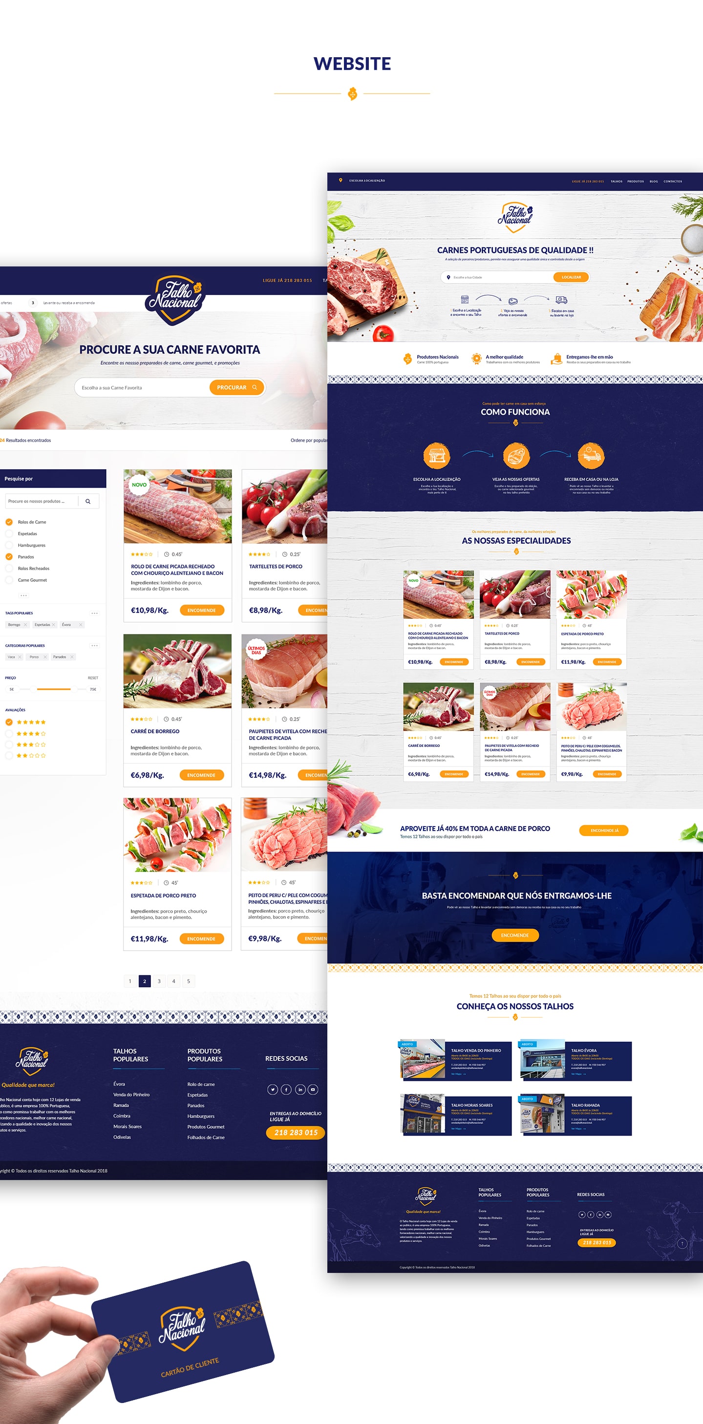 Talho Nacional - Branding