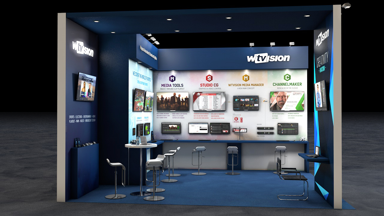 Stand wTVision - IBC 2017