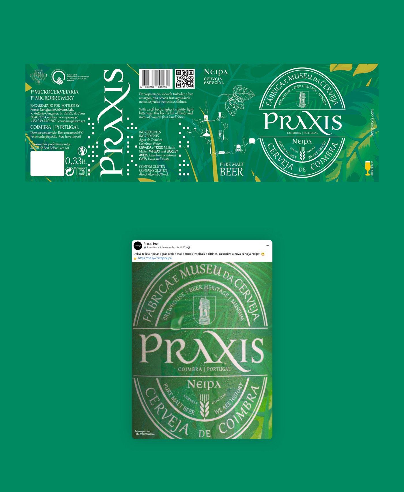 Neipa Beer - New Label and Activation