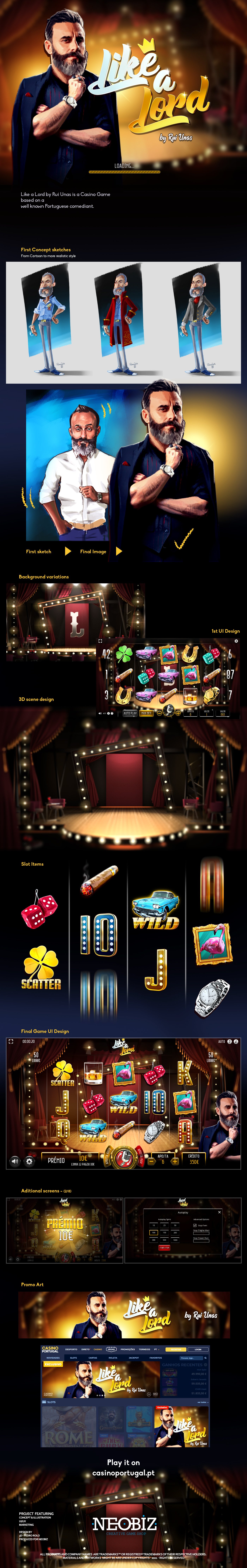 Like a Lord - Slots Game