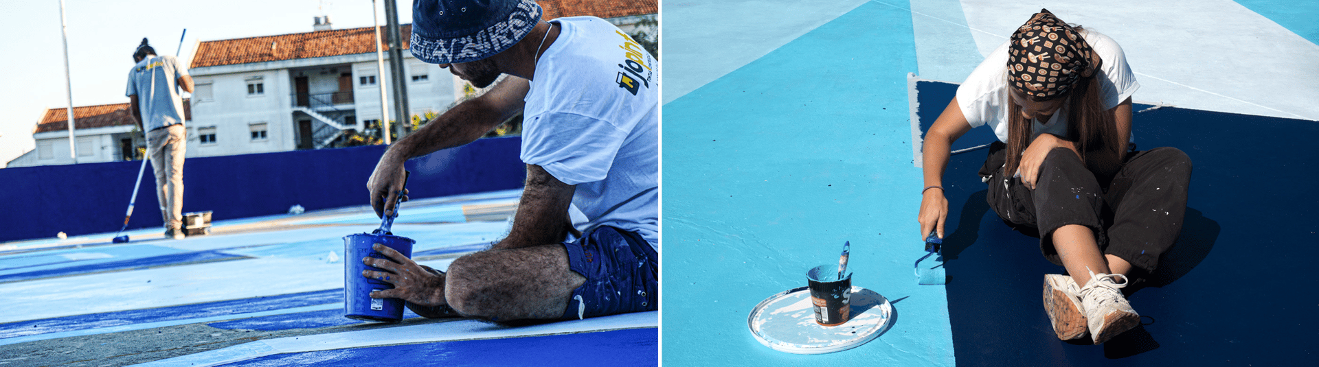 2 de Maio - Soccer court Hand Lettering