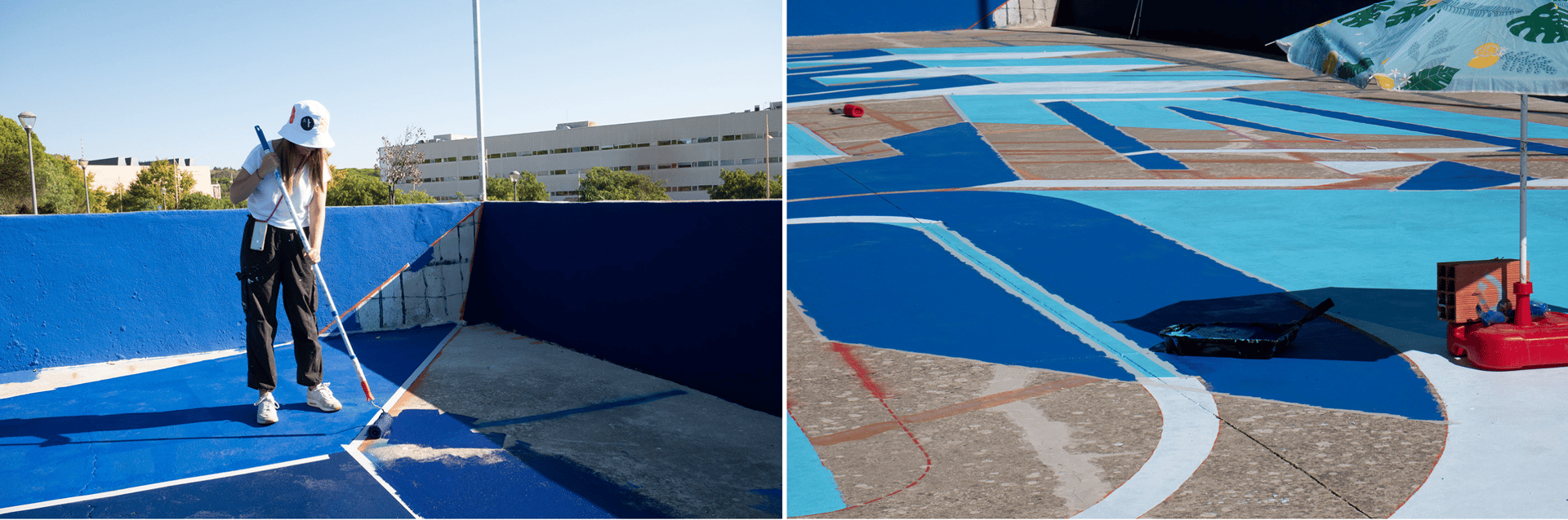 2 de Maio - Soccer court Hand Lettering