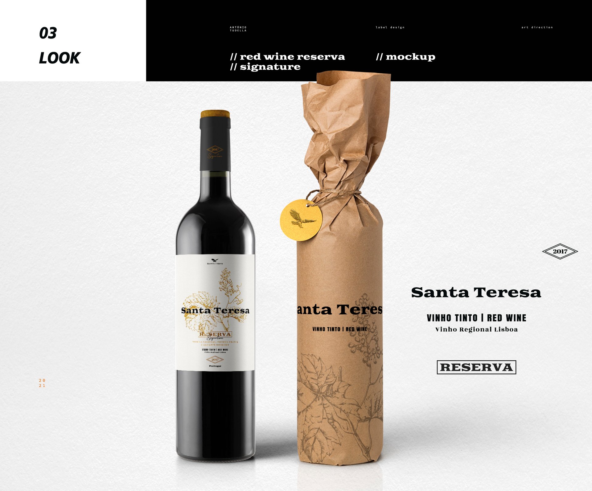 SANTA TERESA - WINE LABELS