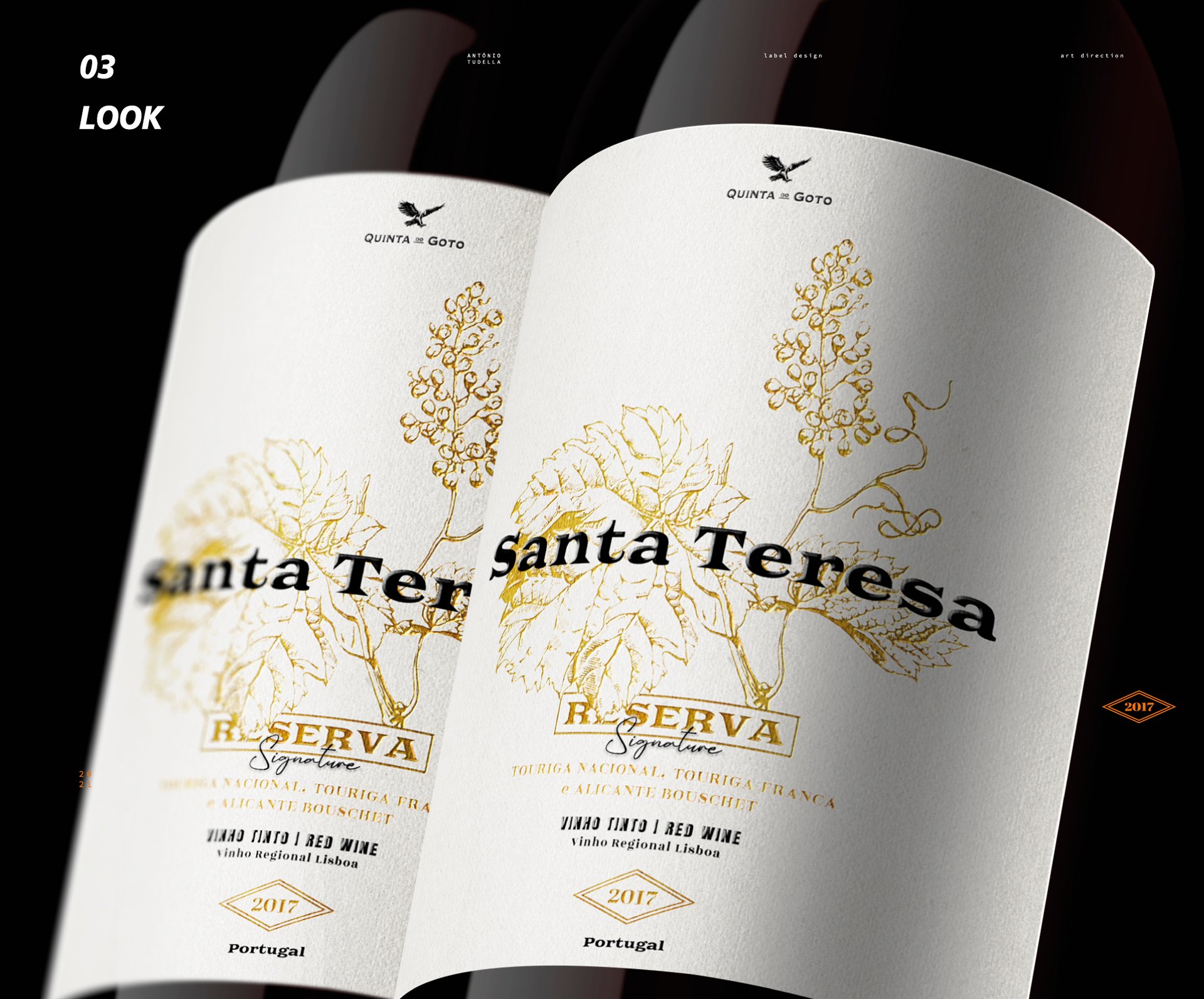 SANTA TERESA - WINE LABELS