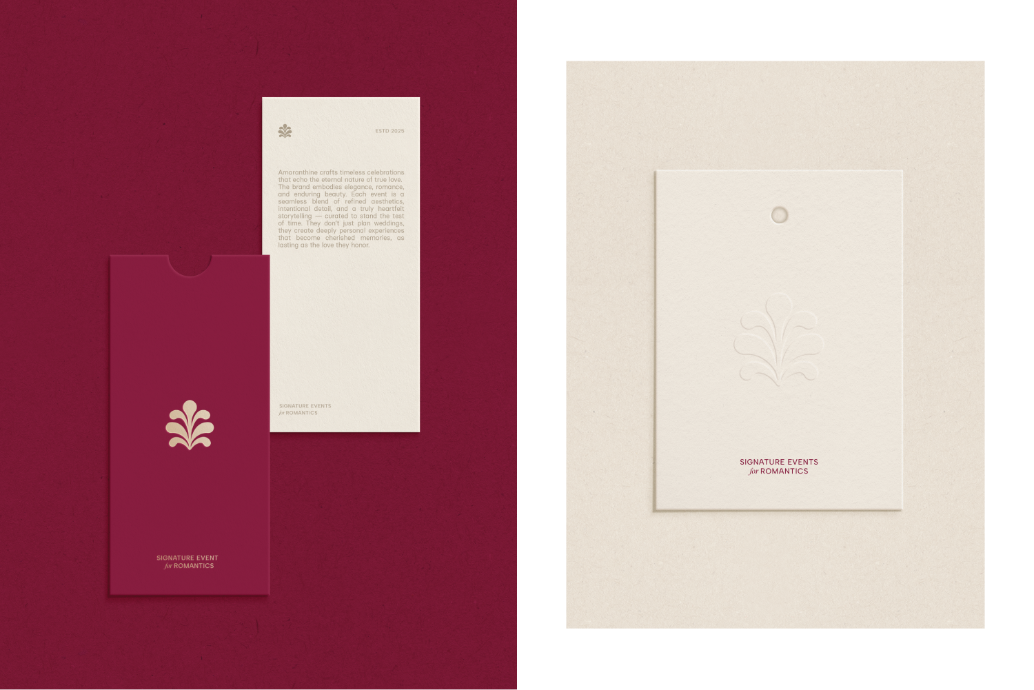 Amaranthine · Branding (2025)