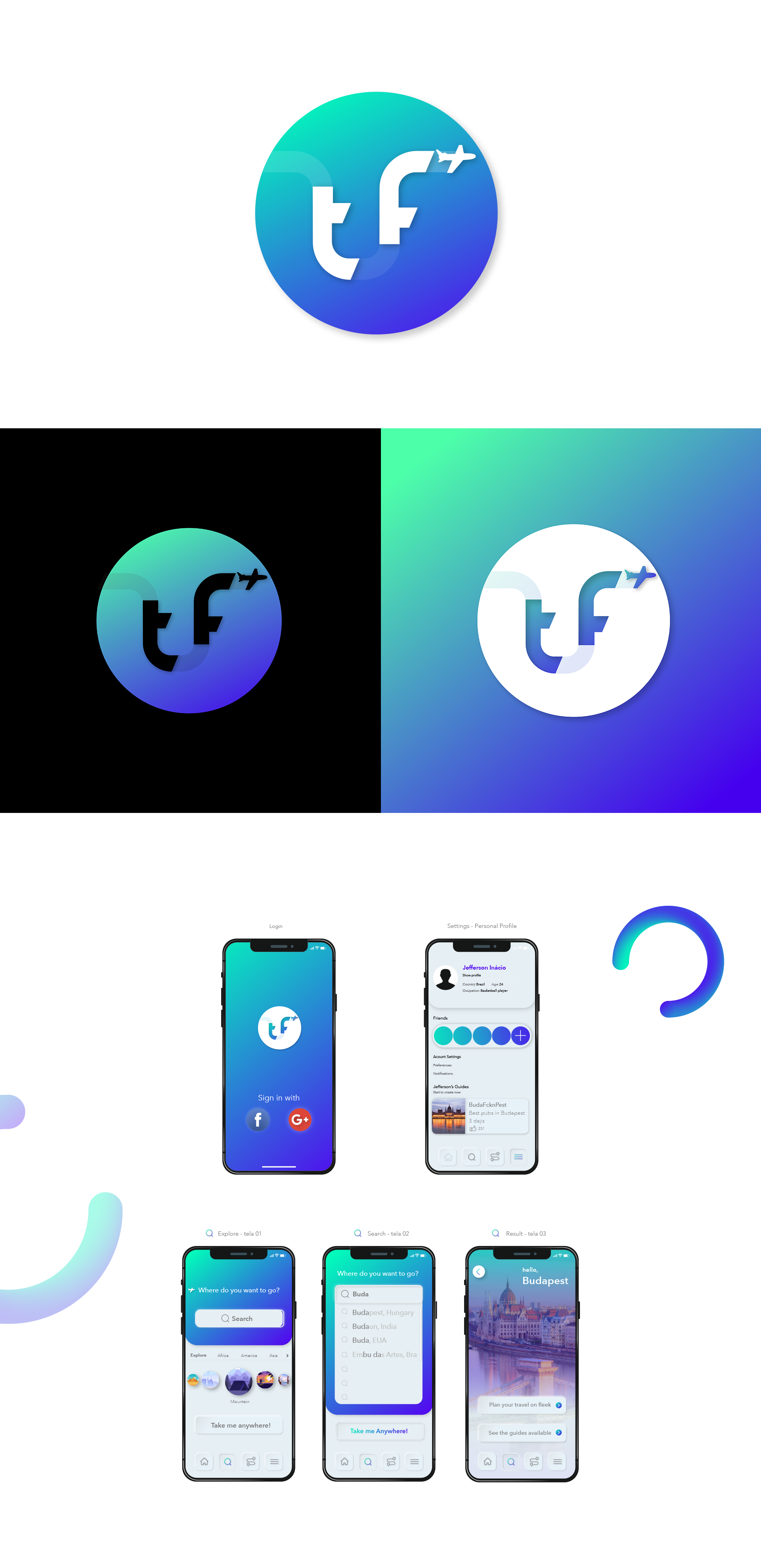 Travel Fleek: aplicação de viagens