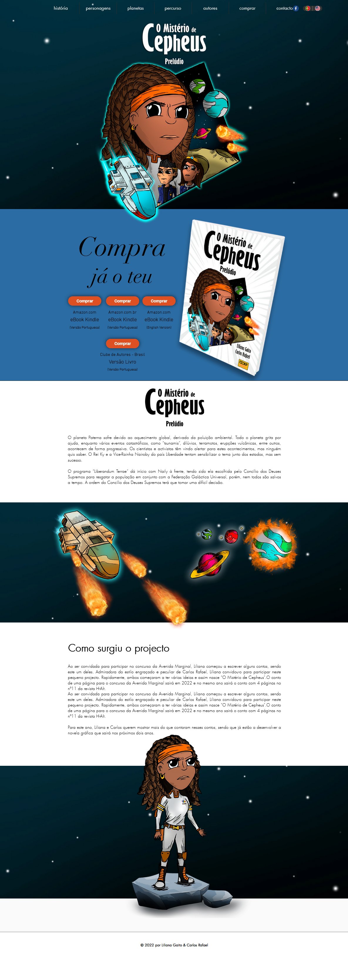 Web Site - O Mistério de Cepheus