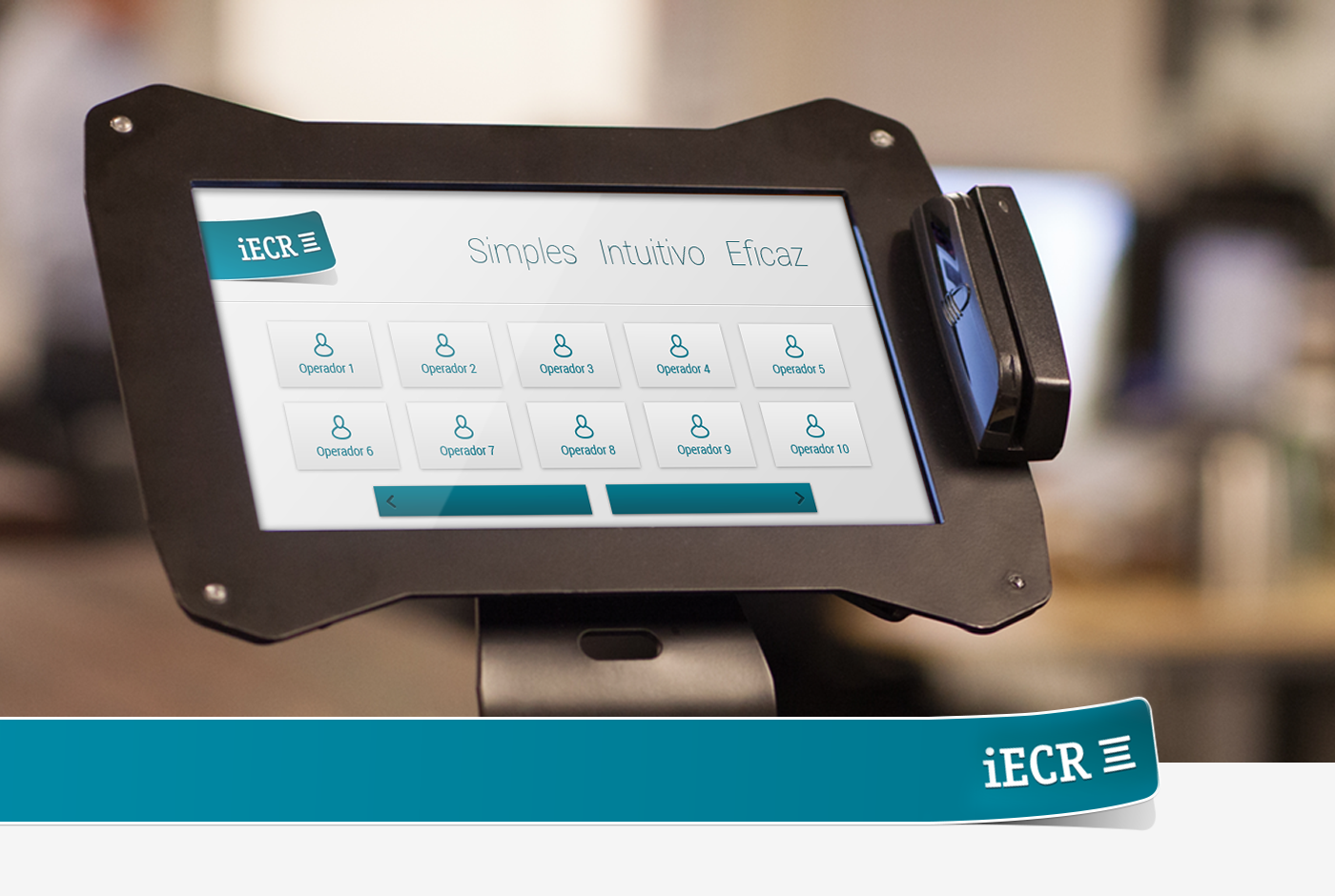 Software para pontos de venda IECR