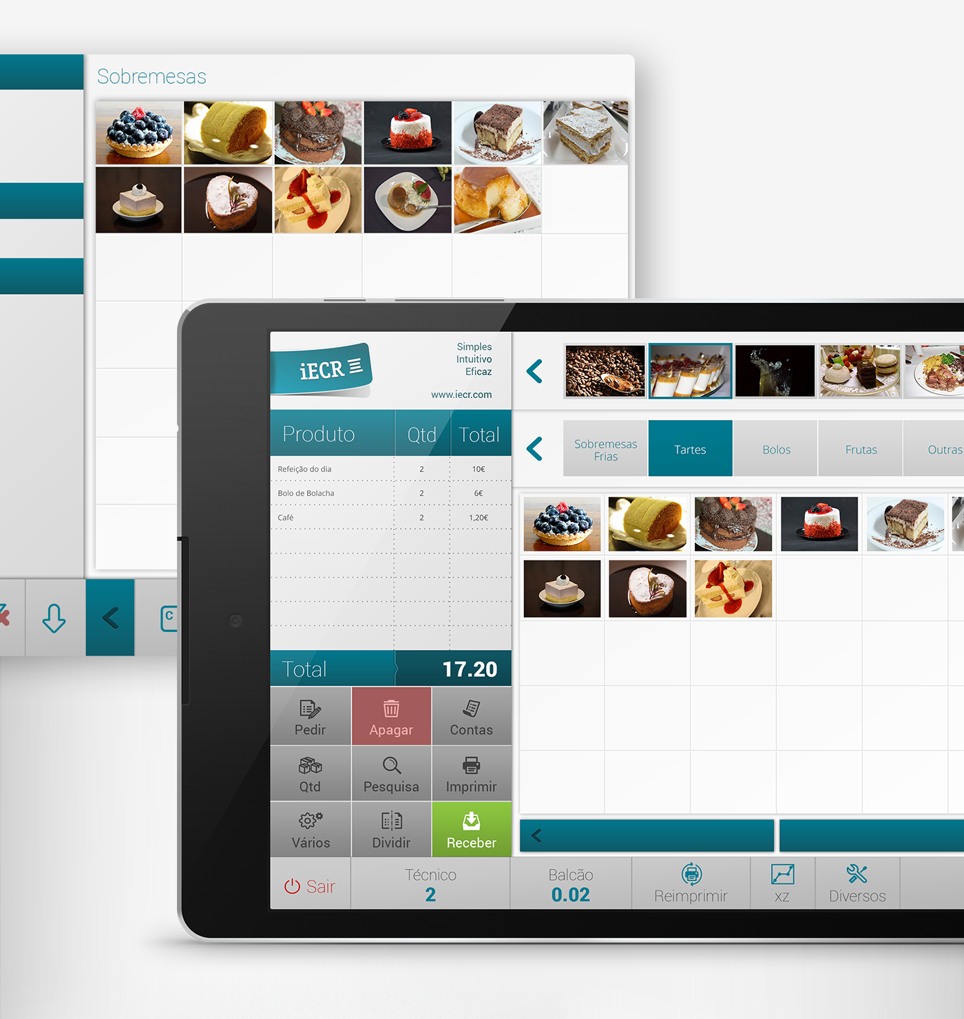 Software para pontos de venda IECR