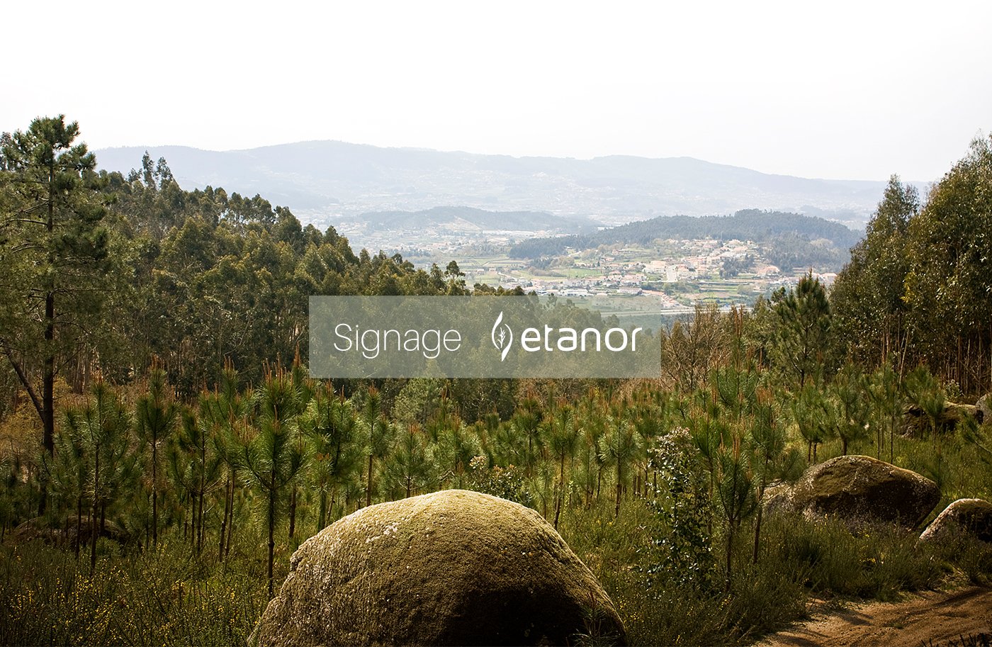 Sinalética da fabrica Etanor