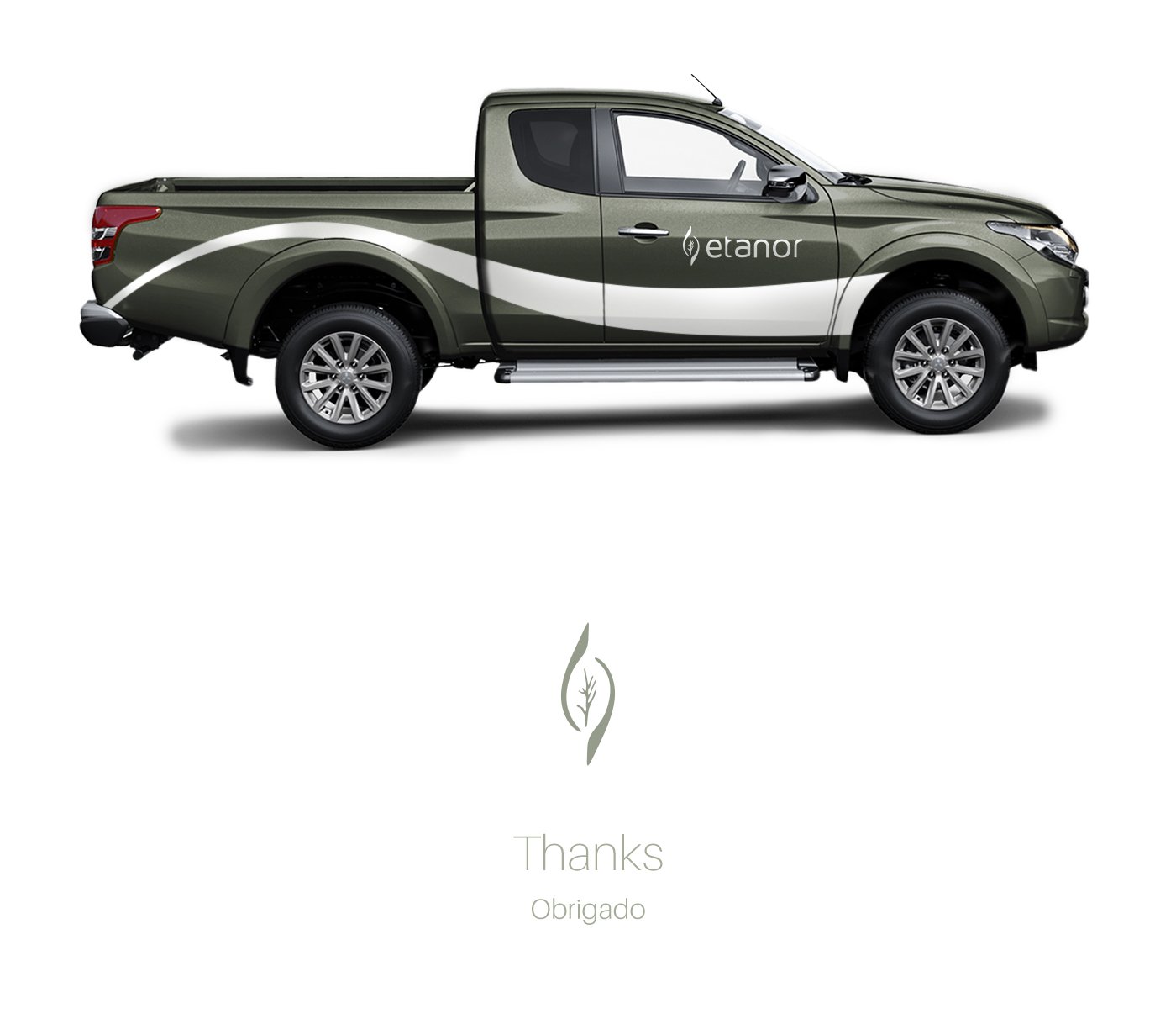 Sinalética da fabrica Etanor