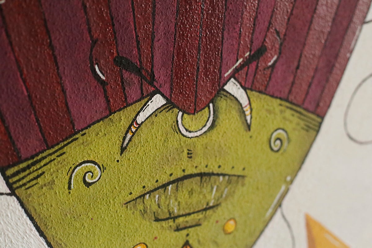 Mural - Reconection Xamã