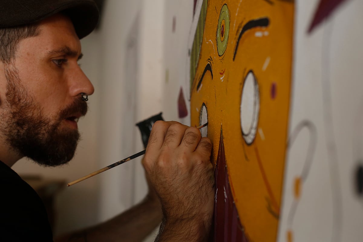 Mural - Reconection Xamã