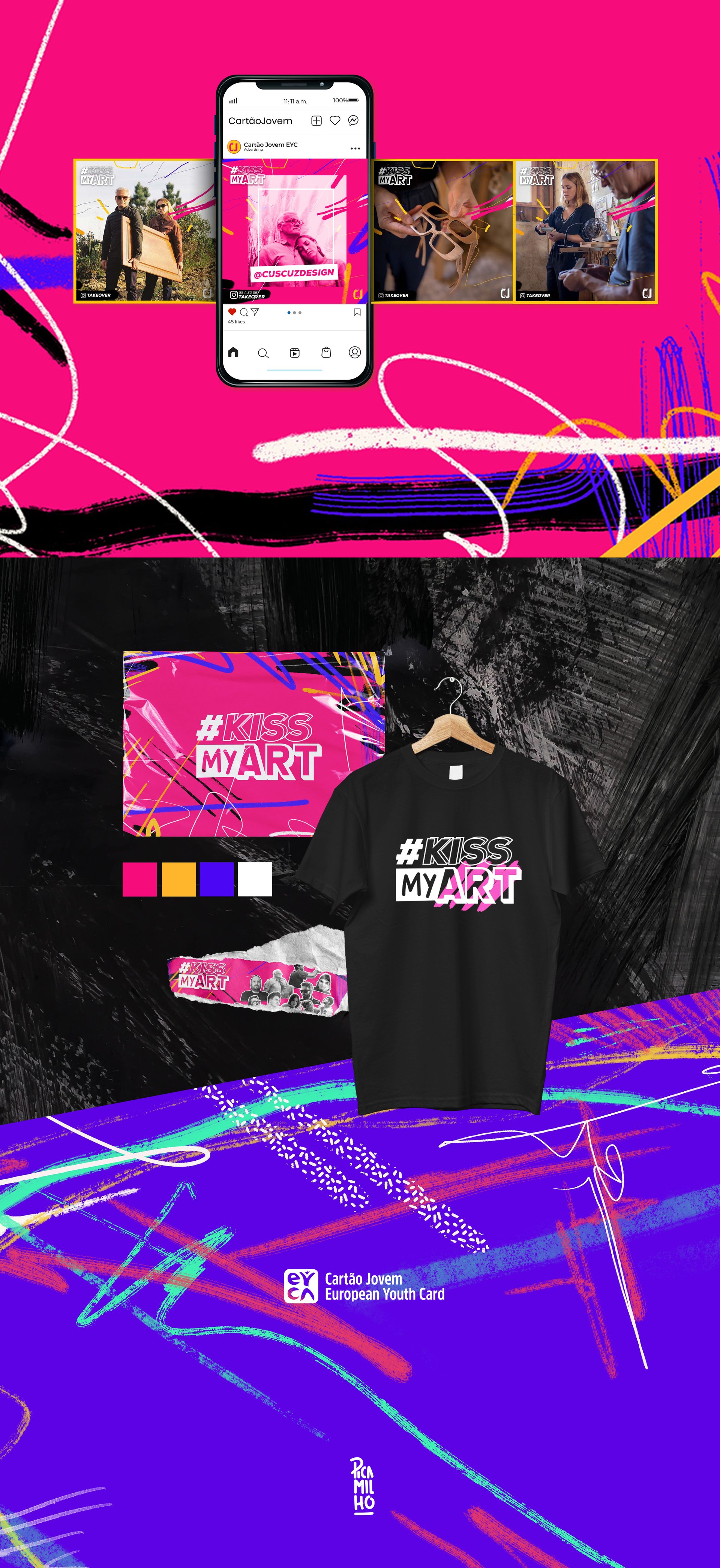 #KISSMYART by Cartão jovem