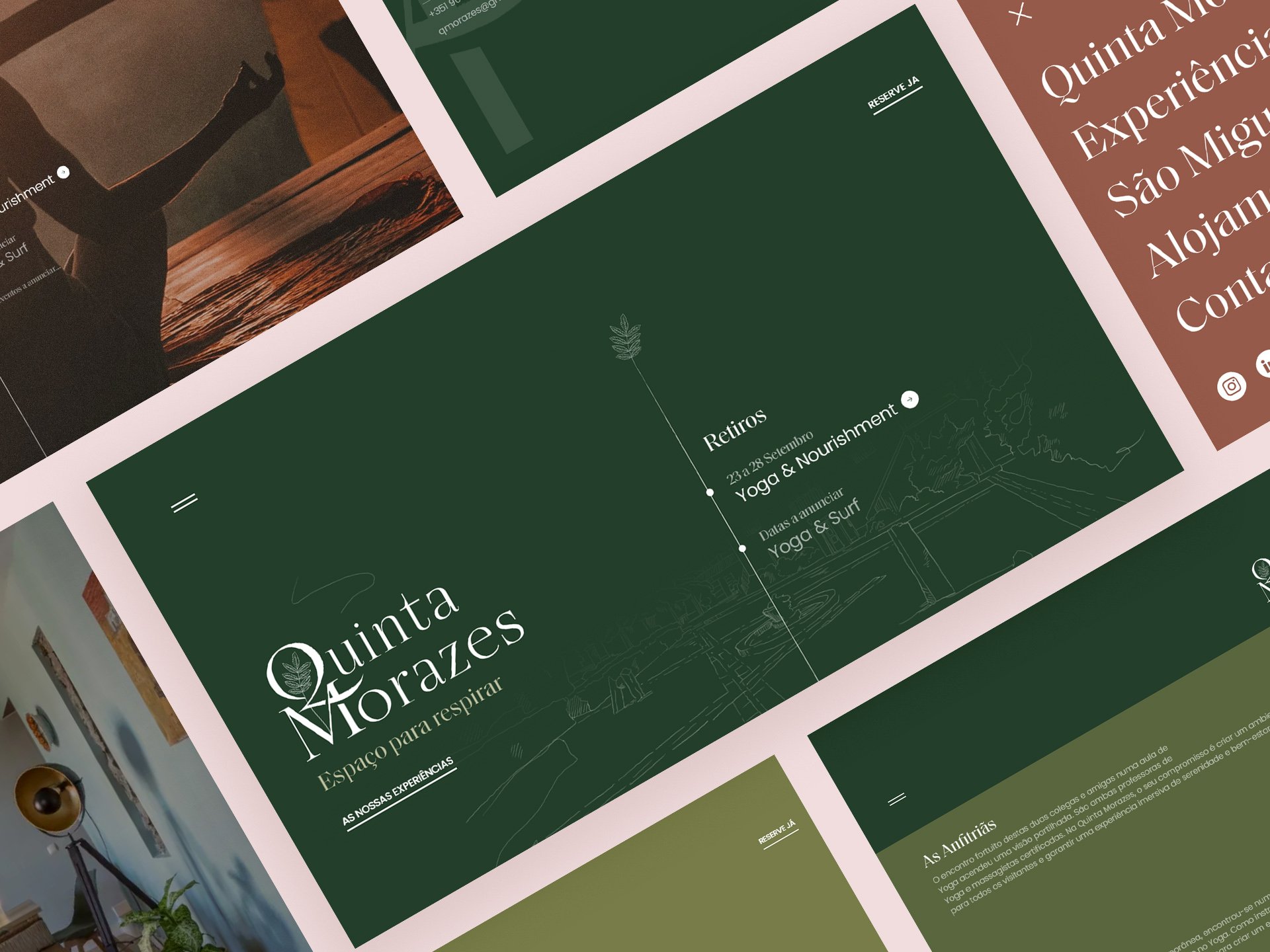 Quinta Morazes - Branding e Website