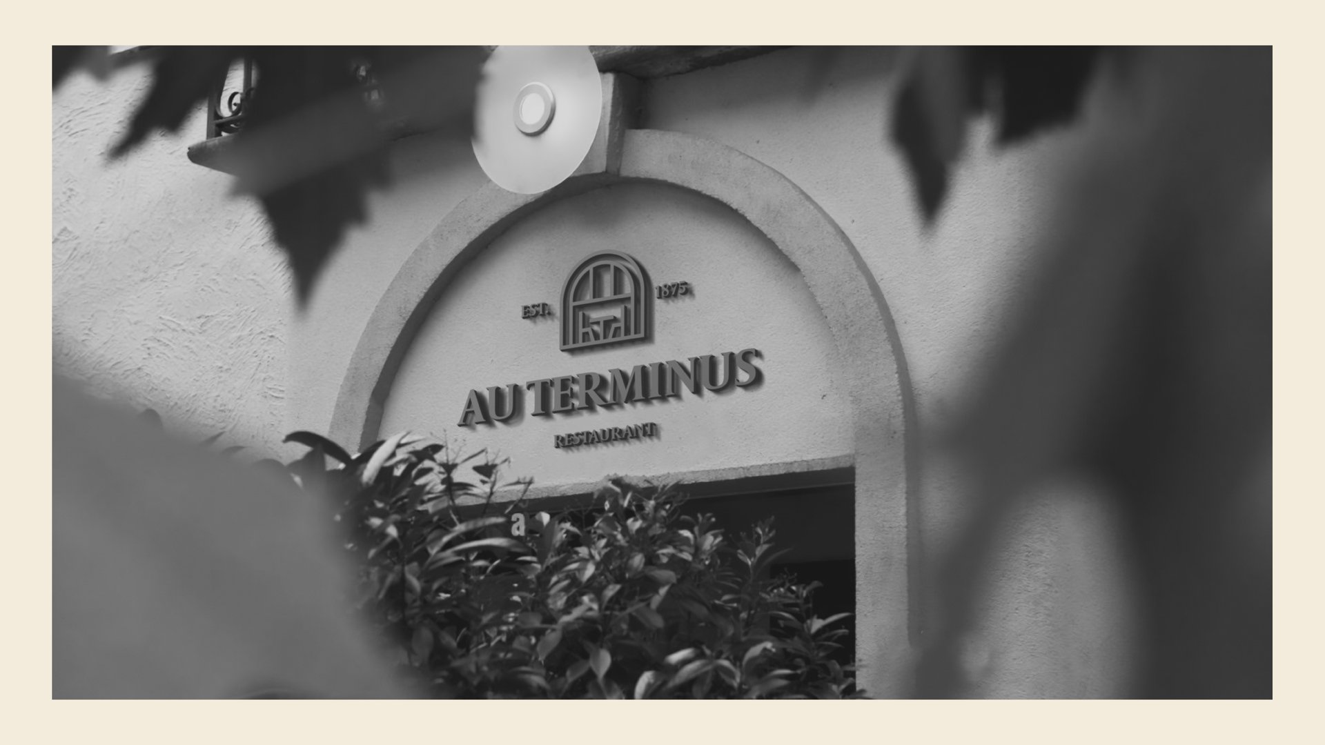 Branding Au Terminus Restaurant