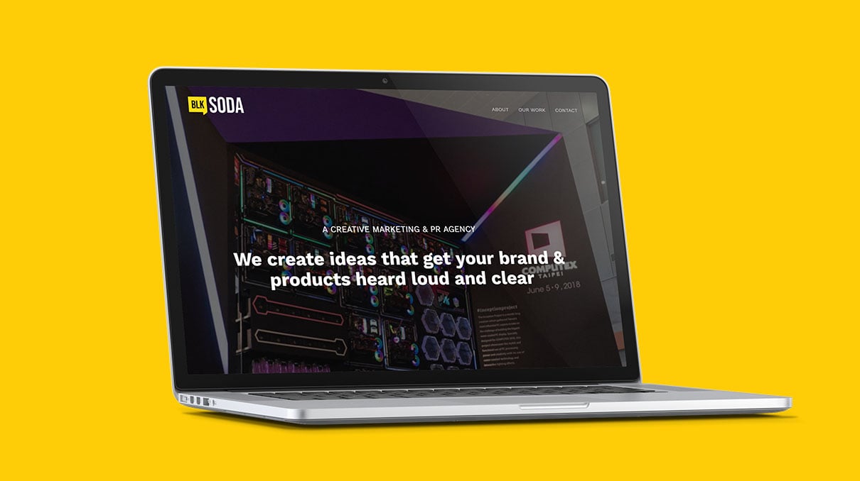 BLK SODA Brand Design