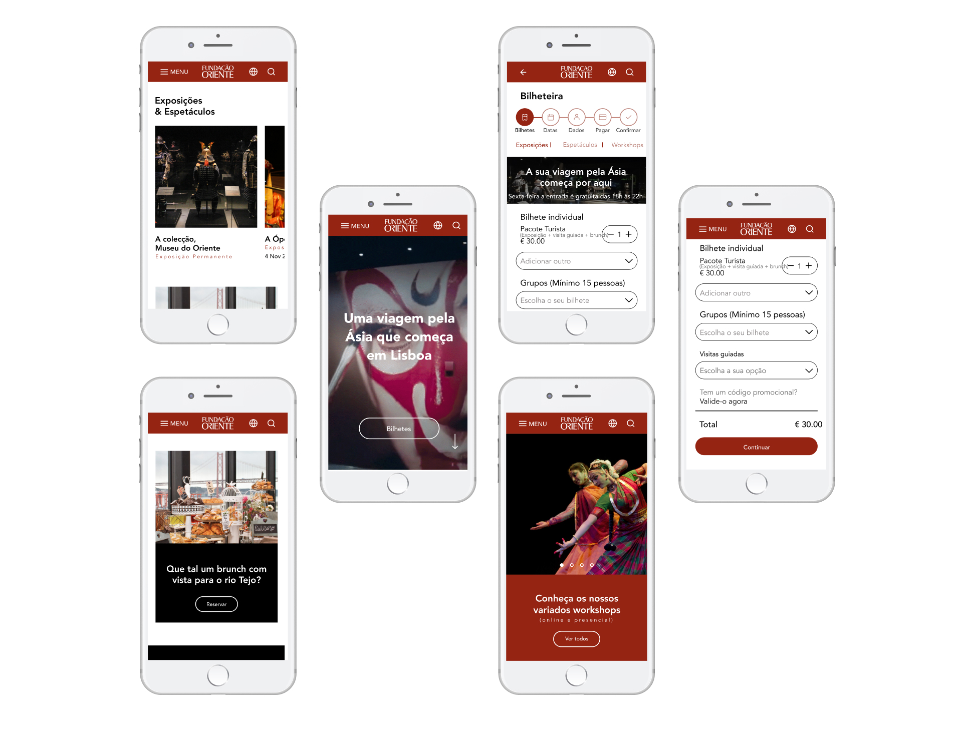 Fundação Oriente - ReDesign HomePage