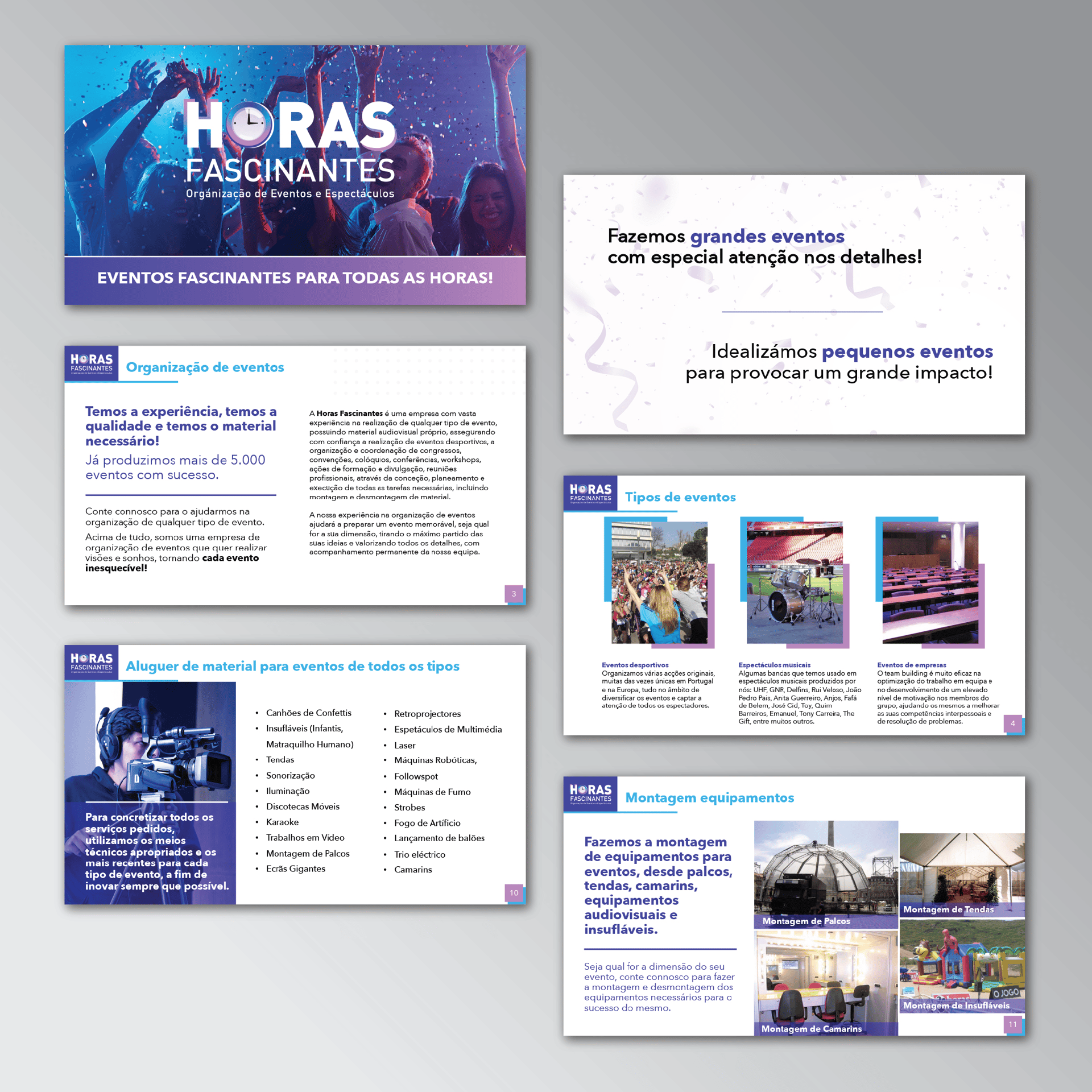 Horas Fascinantes - Logotipo e apresentação