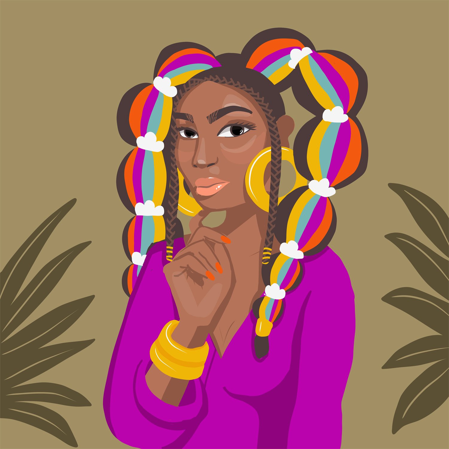 Retratos de mulheres