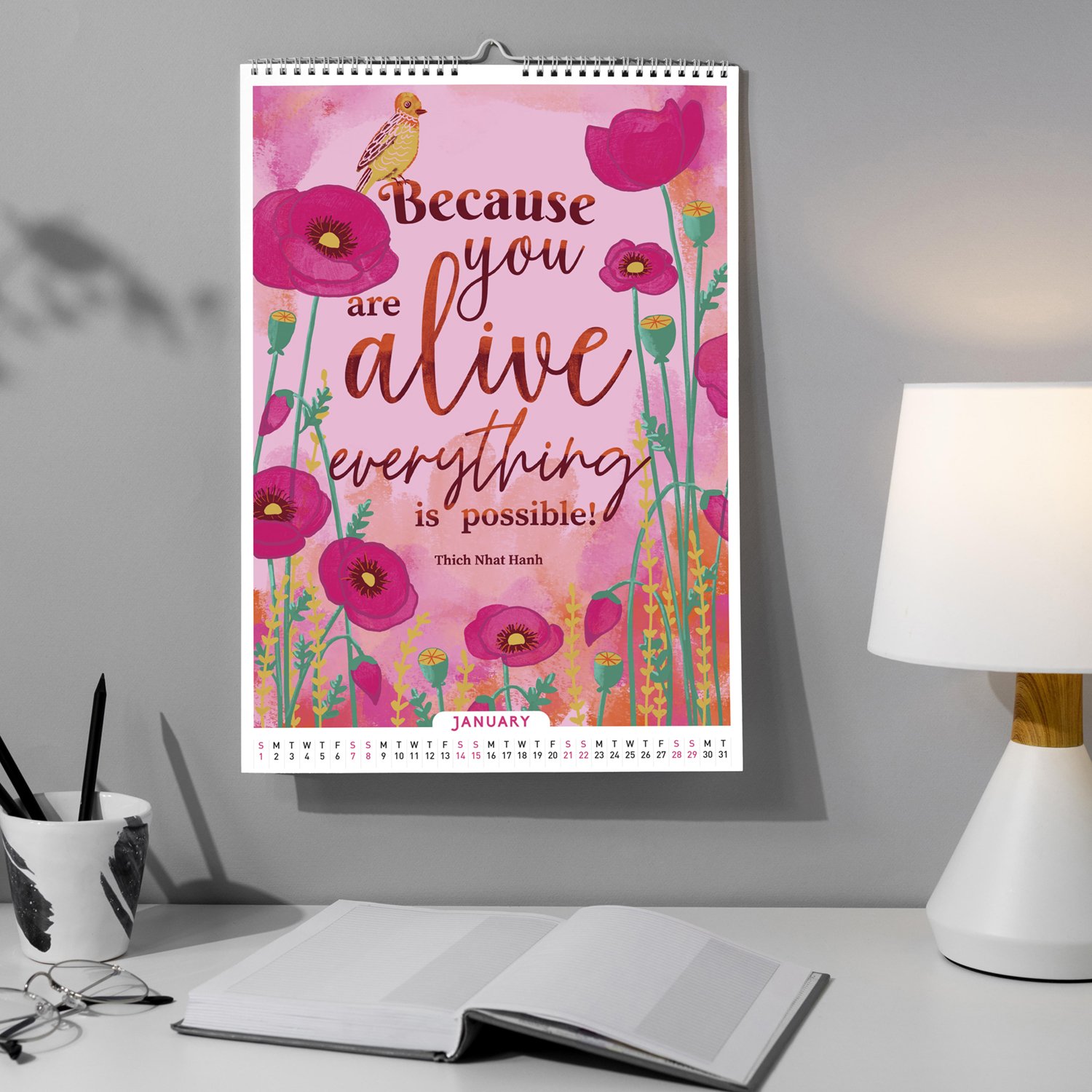 Ilustrações Flowers for Thoughts