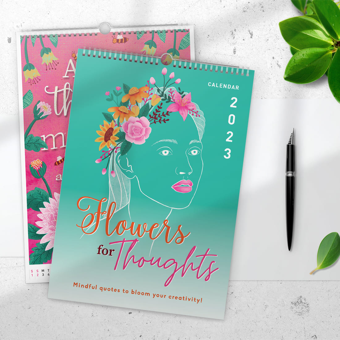 Ilustrações Flowers for Thoughts