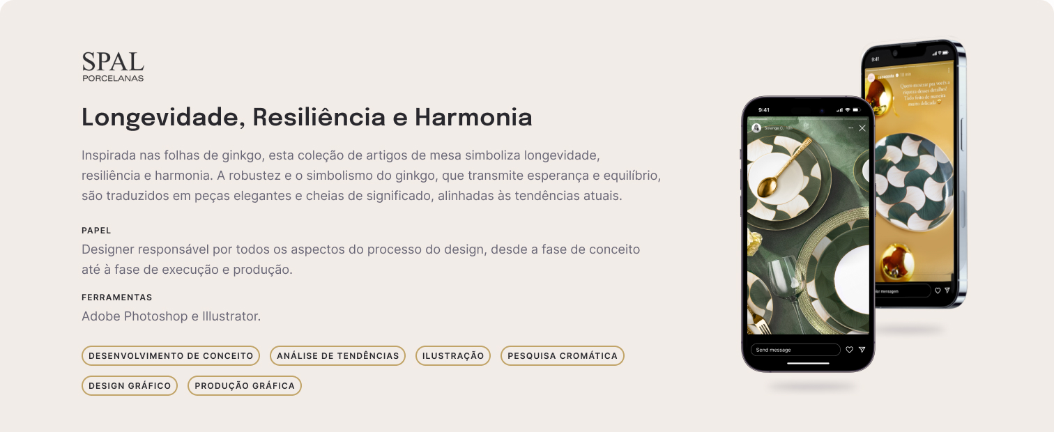 Ginkgo | Colecção de Tableware