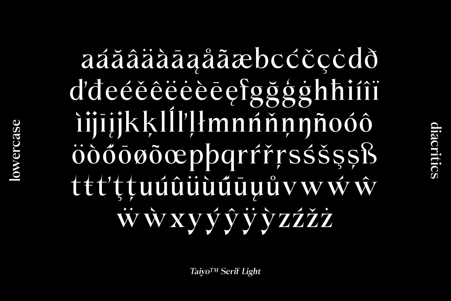 Taiyo™ Serif