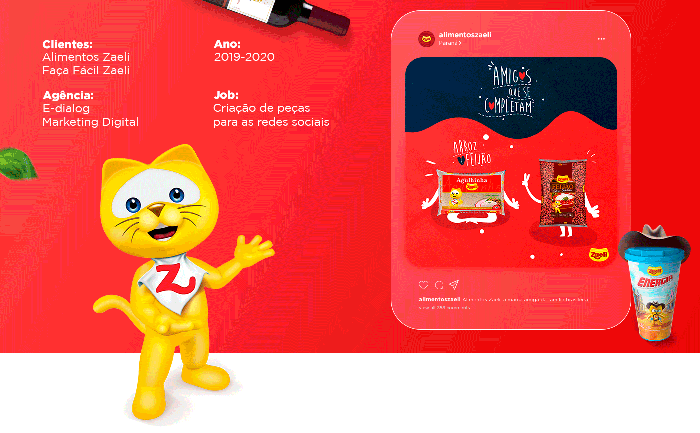 Social Media - Alimentos Zaeli