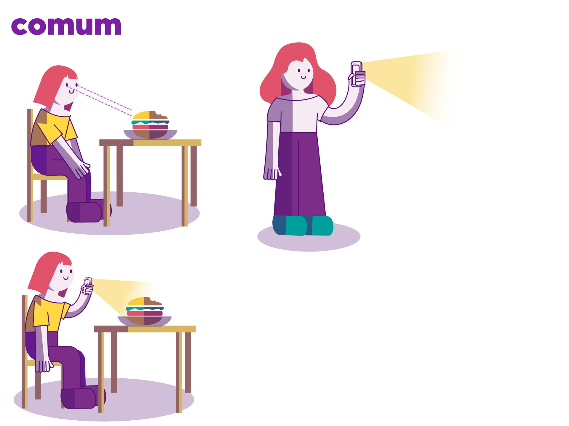 pacote de ilustrações | personagens delivery