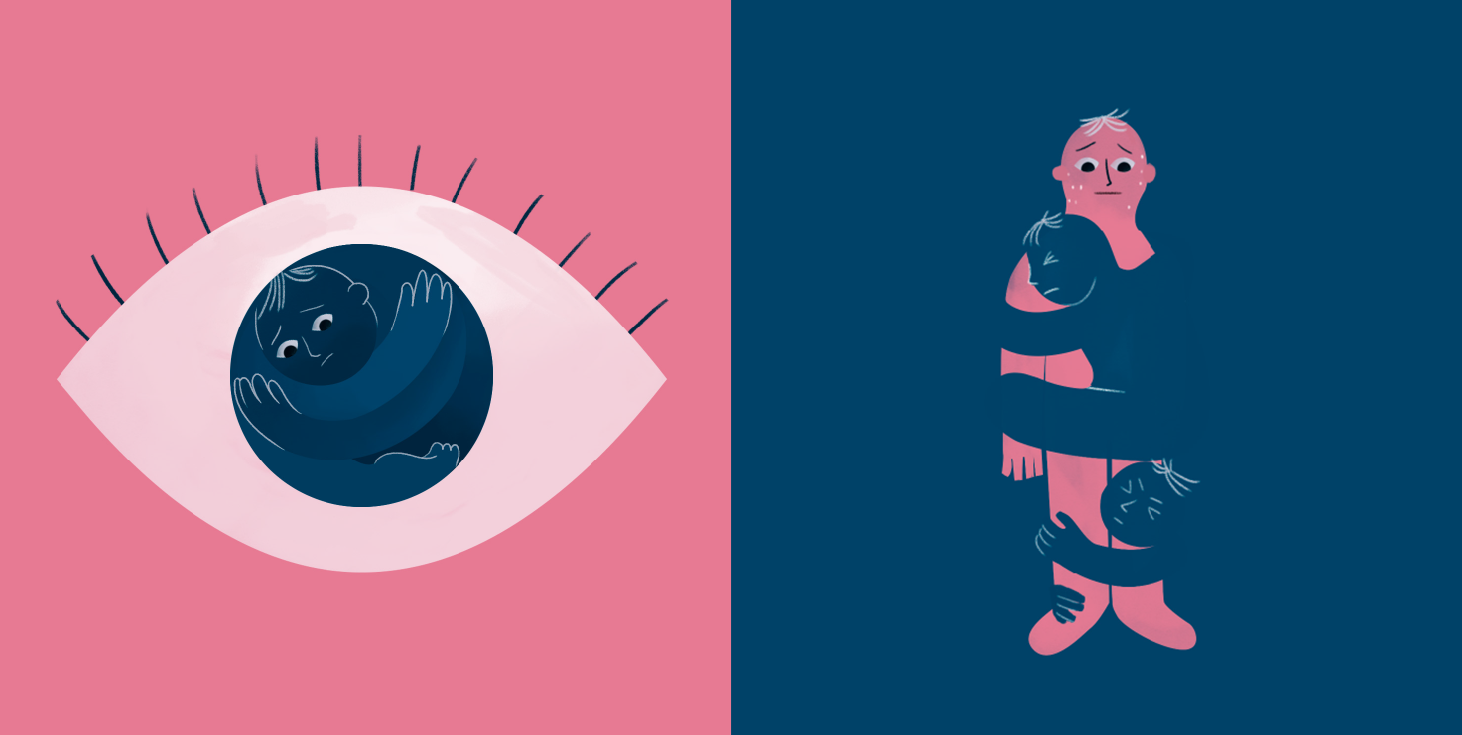 Ilustração sobre Saúde Mental