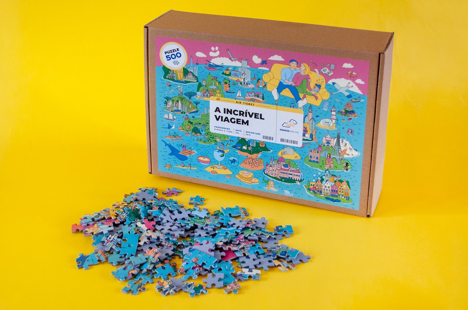 A Incrível Viagem - Puzzle