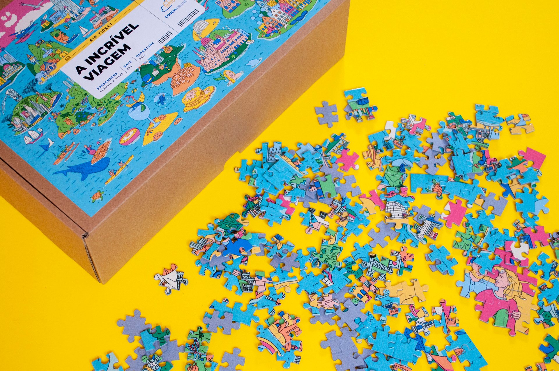 A Incrível Viagem - Puzzle