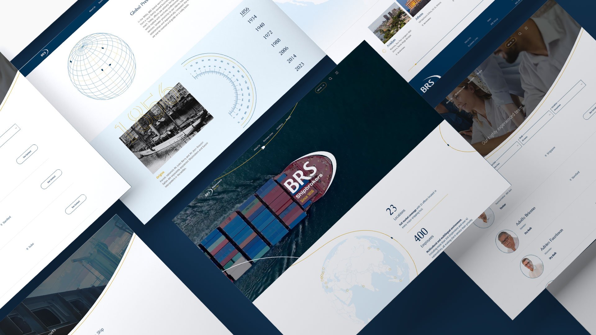BRS Shipbrokers Rebranding e Website