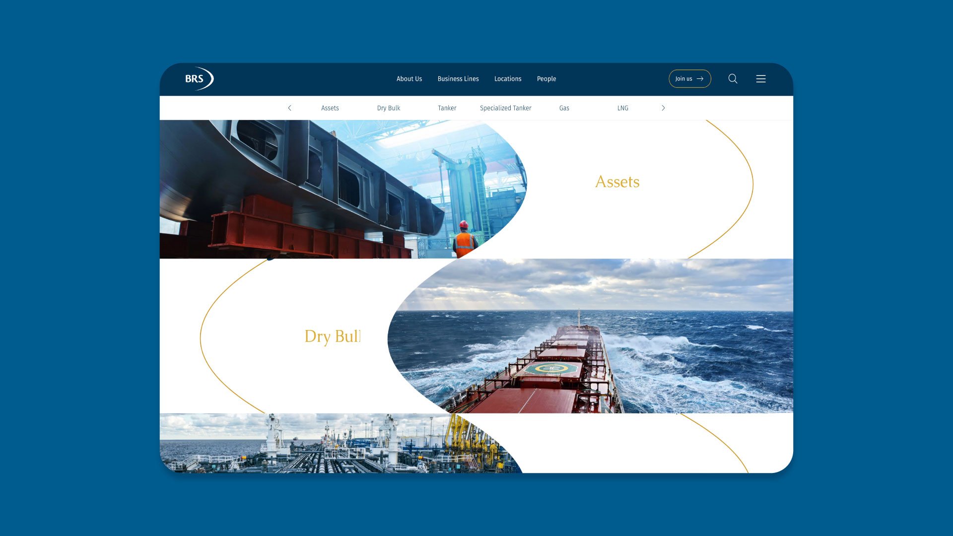 BRS Shipbrokers Rebranding e Website