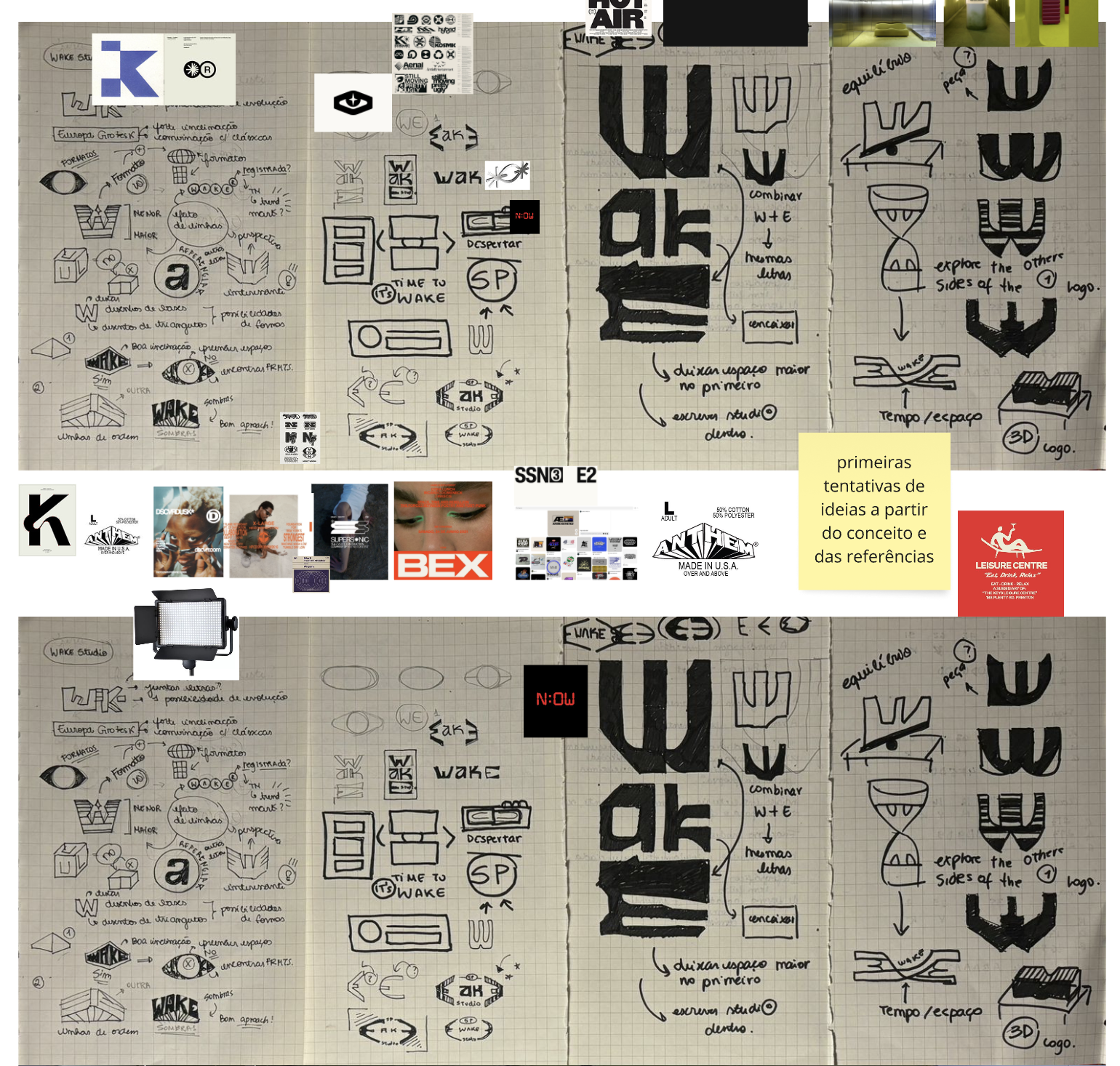 Wake Studio Branding