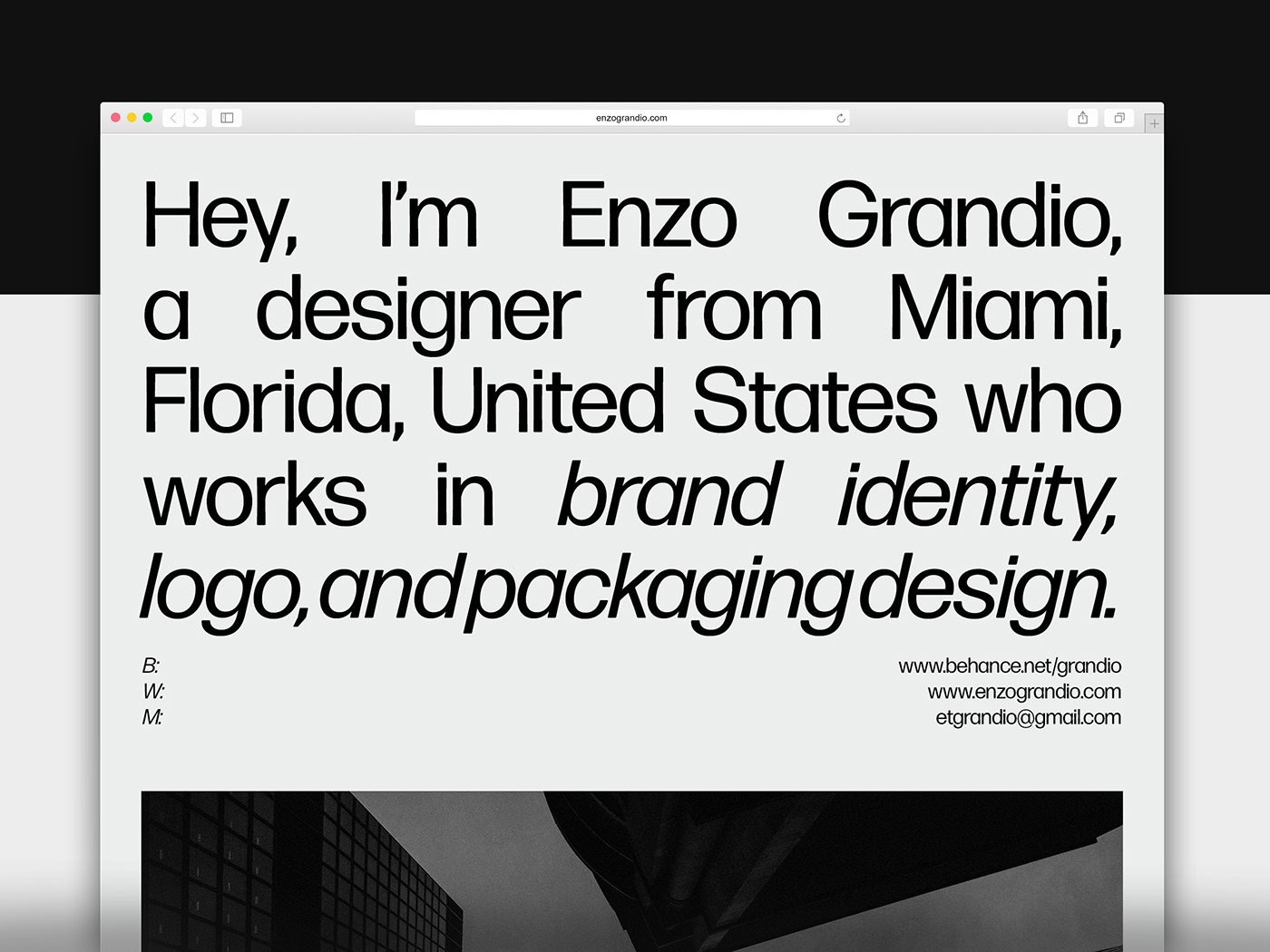 Branding Enzo