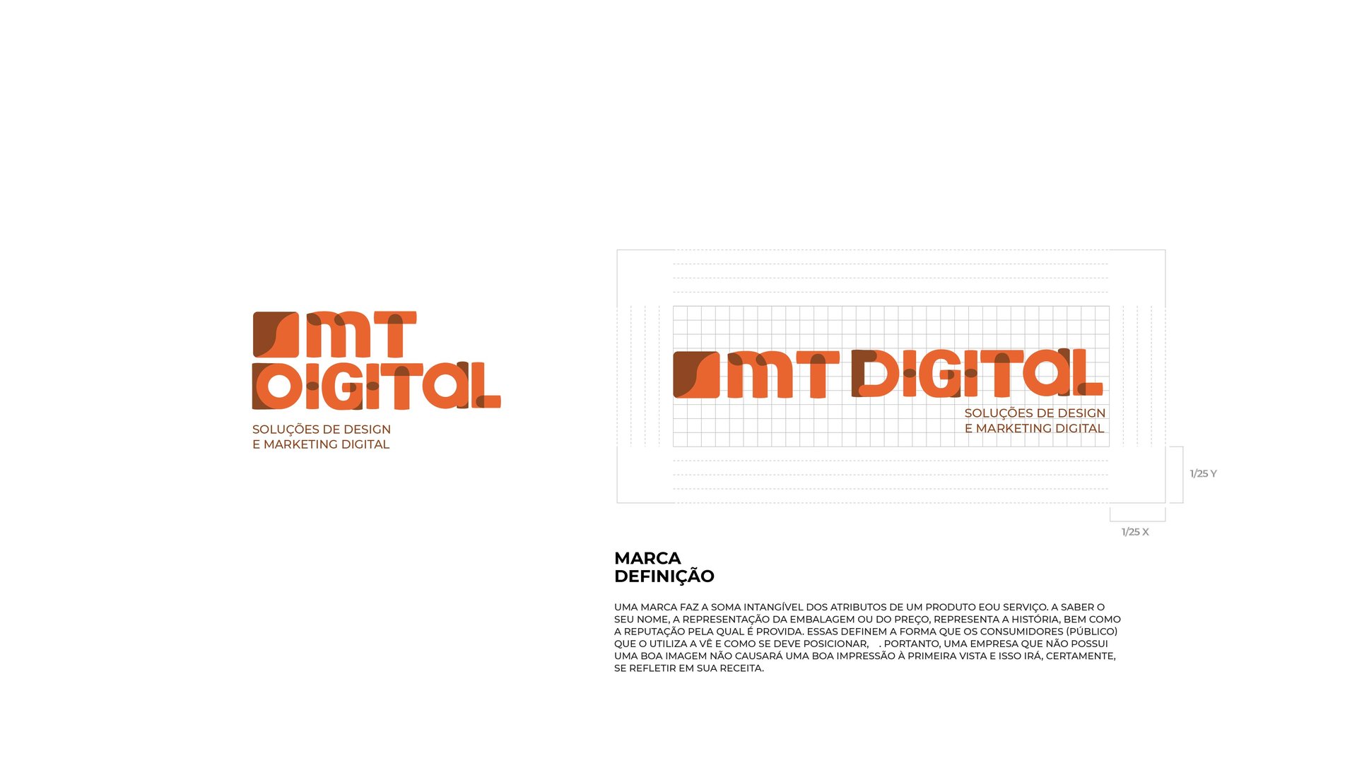 MT DIGITAL " Construção Visual" da Marca