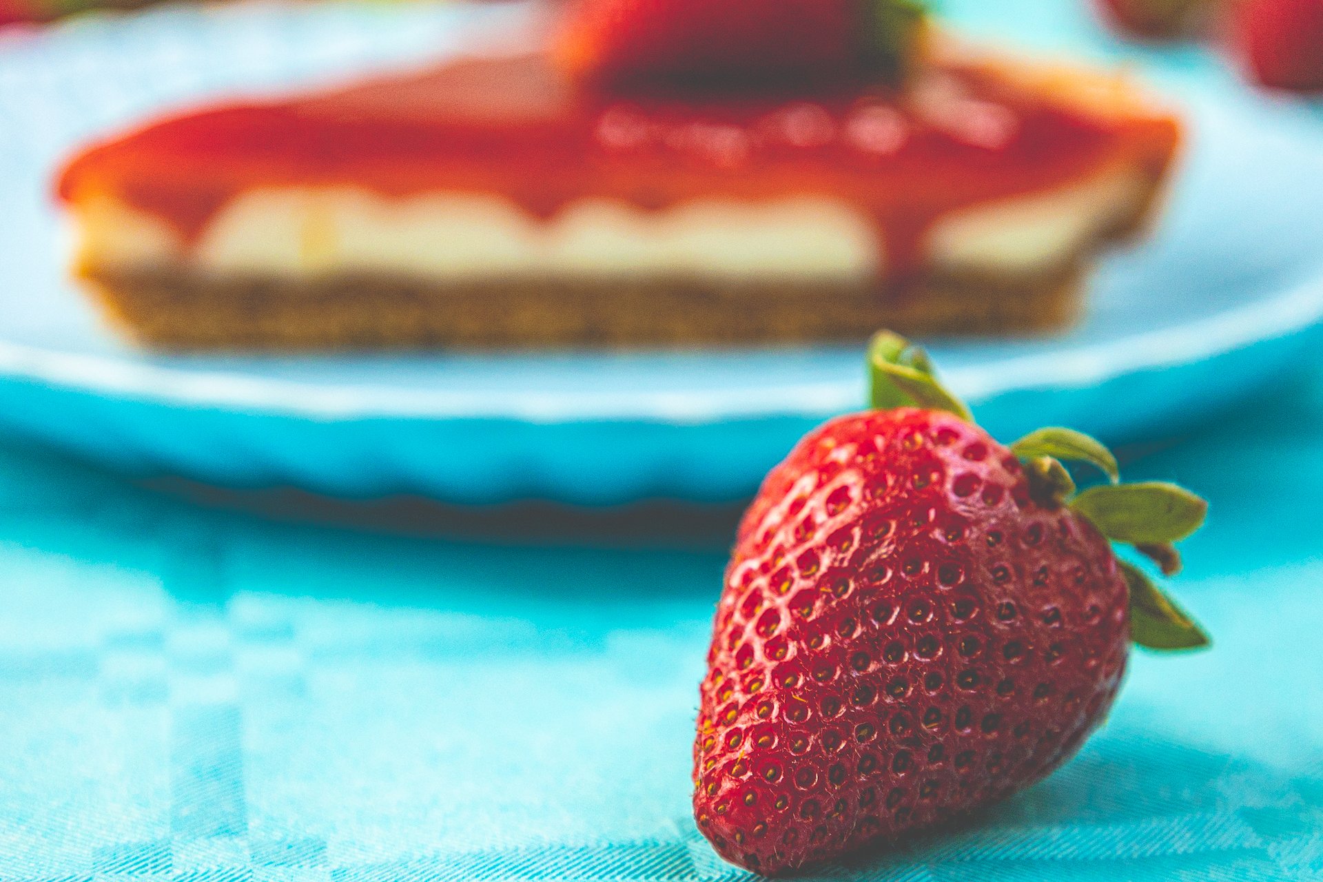 Strawberry cheesecake