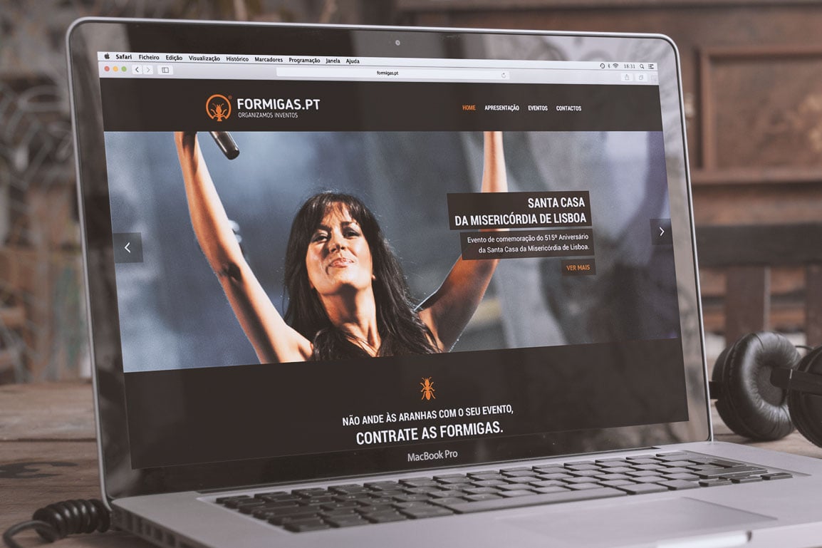 FORMIGAS.PT WEBSITE