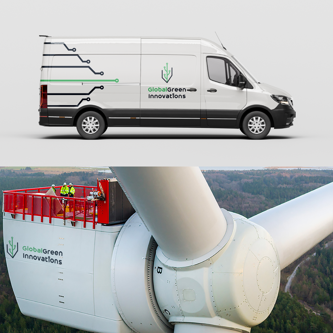 GlobalGreen Innovations logo design