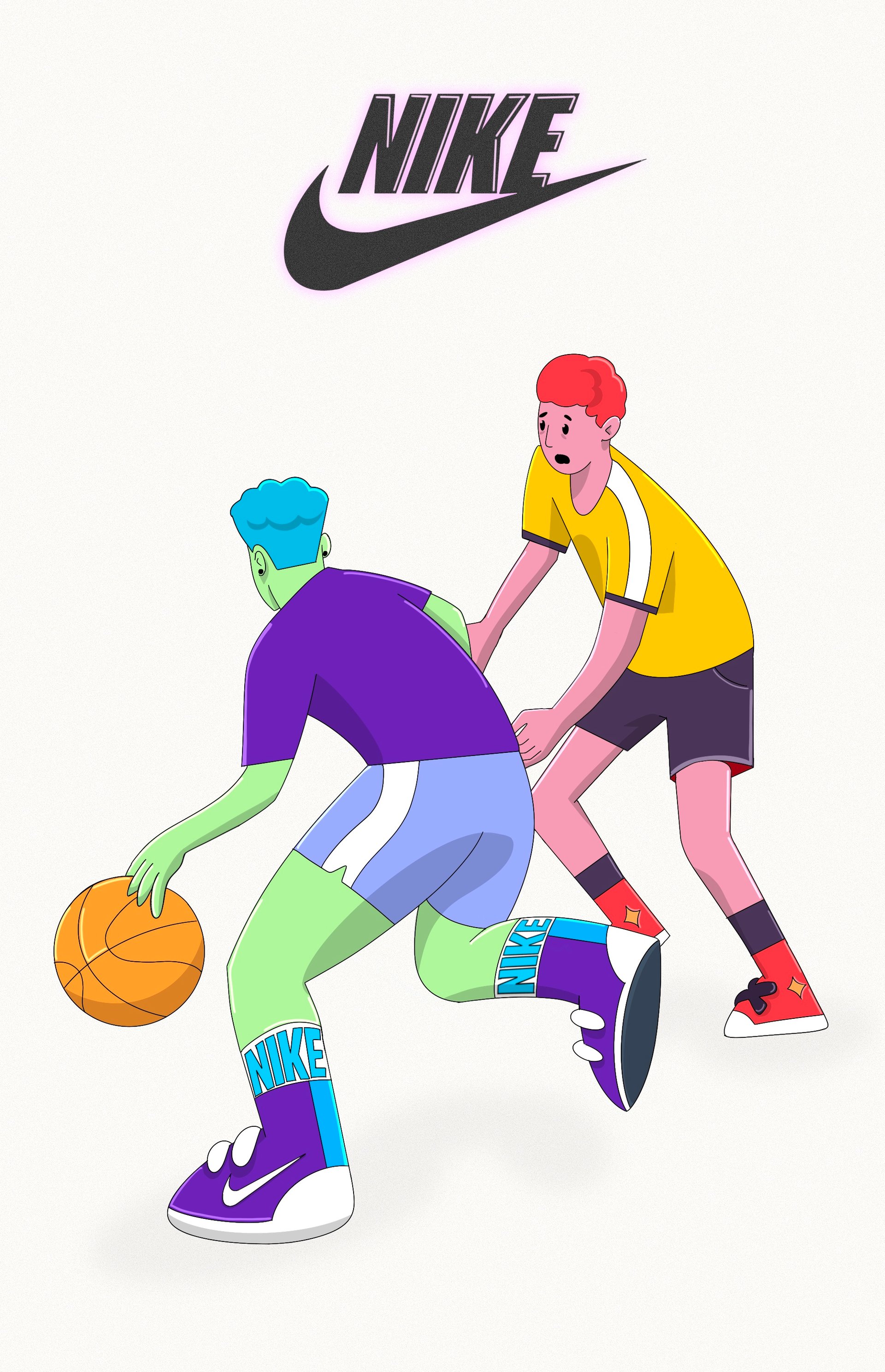 Ilustração Publicitária Nike