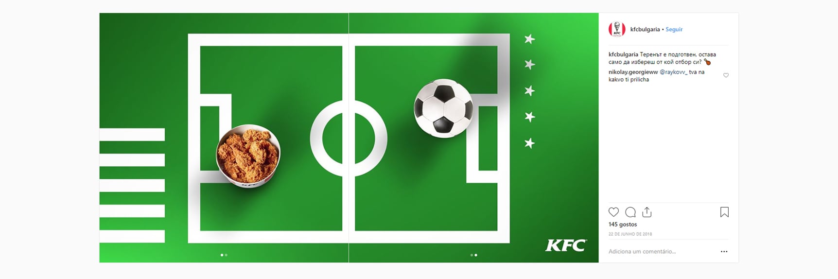 Visuals for KFC Bulgaria