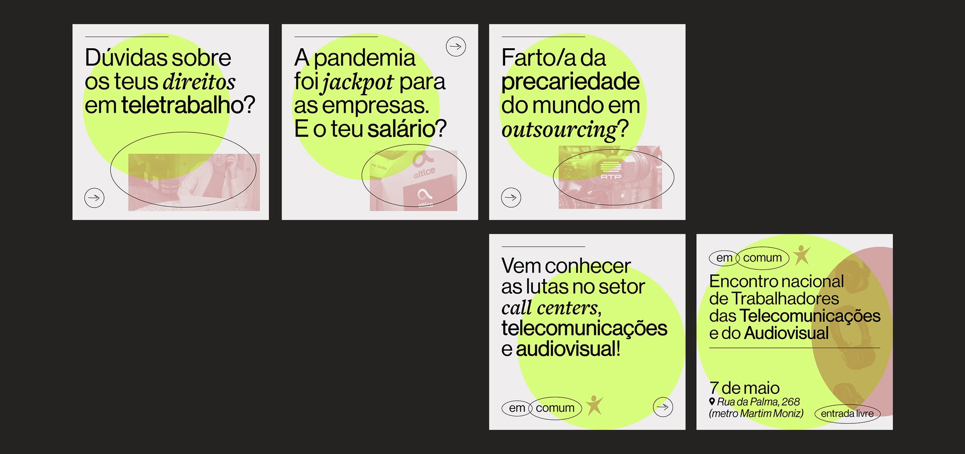 Posterfolio 2022: communication for events