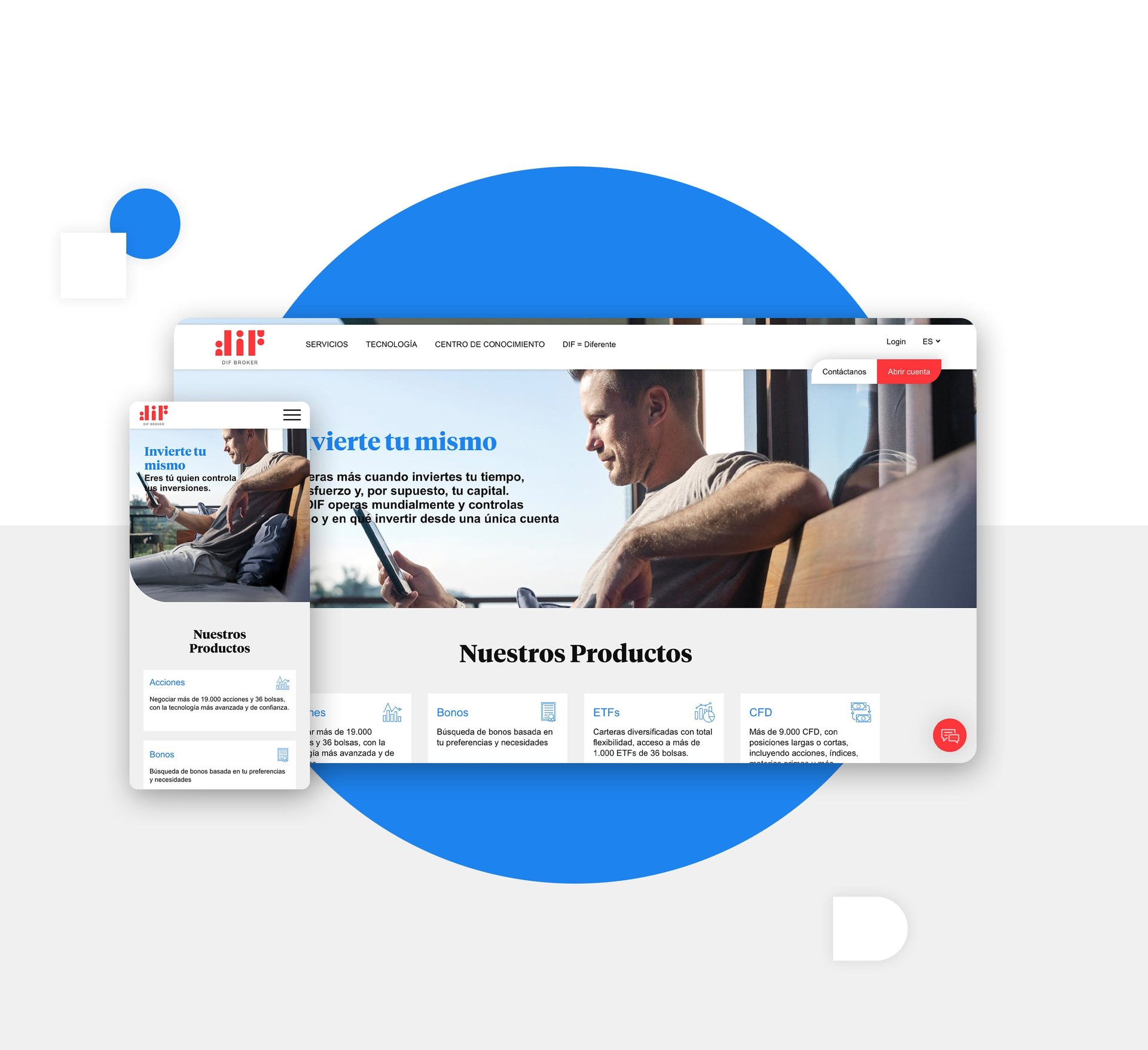 DIF Broker — Website