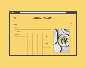 Projeto Sanda Pagaimo | Branding & Website