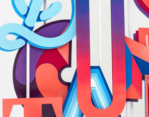 Projeto Todos Contam — Type Sculpture